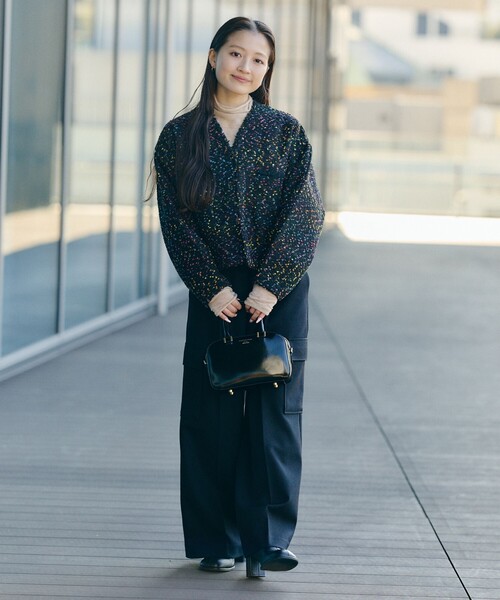 セール】カラーネップ ツイードブルゾン（ブルゾン）｜BEAMS HEART