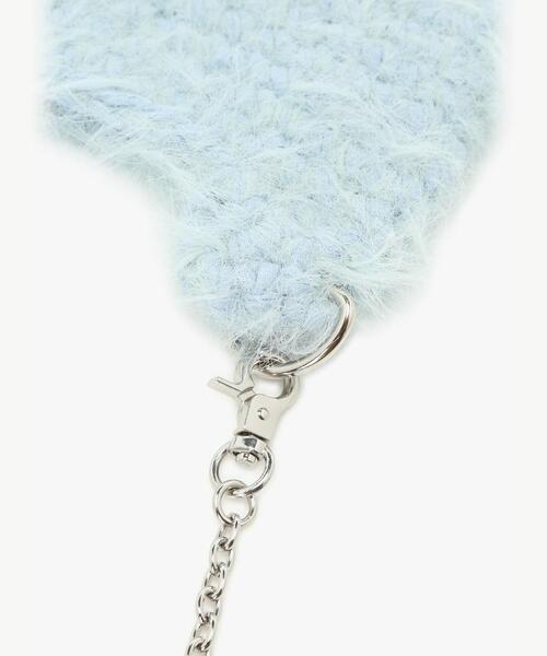 To b. by agnes b.（トゥービーバイアニエスベー）の「フラッフィー ミニ ポシェット（ショルダーバッグ・レディース・ブルー系その他・FREE）」の5枚目の写真