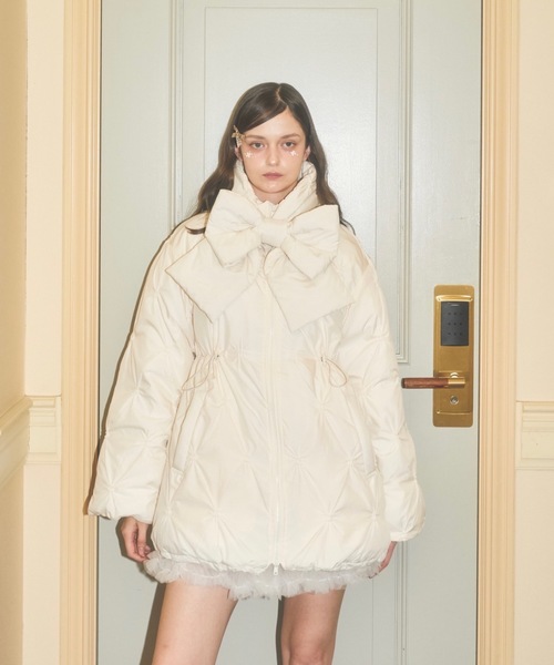 Lovilyn（ラヴィリン）の「【初販即完】2wayマフラー付きエコダウン