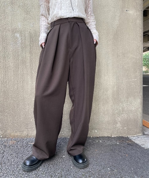 ダブルタックスラックスパンツ（スラックス）｜AIC.（エーアイシー）の