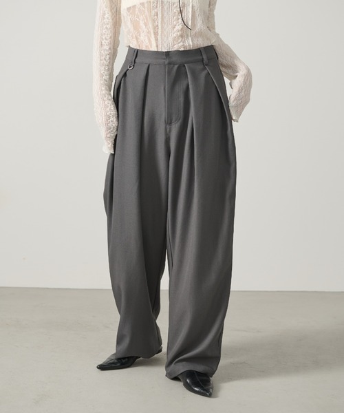 ダブルタックスラックスパンツ（スラックス）｜AIC.（エーアイシー）の