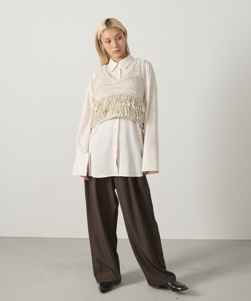 AAXstageRide値下げ交渉あり！ セール】ダブルタックスラックスパンツ（スラックス）｜AIC.（エーアイ