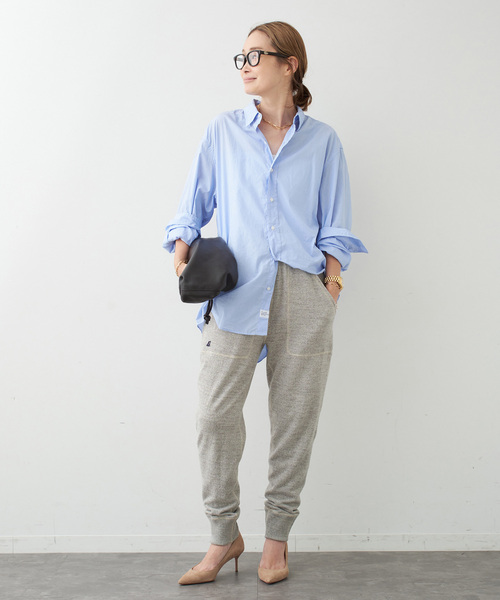 Frank&Eileen(フランクアンドアイリーン)の「【FRANK&EILEEN/フランクアンドアイリーン】FINBAR SHIRT(シャツ/ブラウス・レディース・スカイブルー/ブルー・FREE)」の3枚目の写真