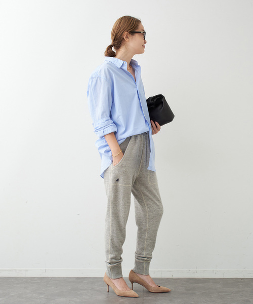 Frank&Eileen(フランクアンドアイリーン)の「【FRANK&EILEEN/フランクアンドアイリーン】FINBAR SHIRT(シャツ/ブラウス・レディース・スカイブルー/ブルー・FREE)」の10枚目の写真