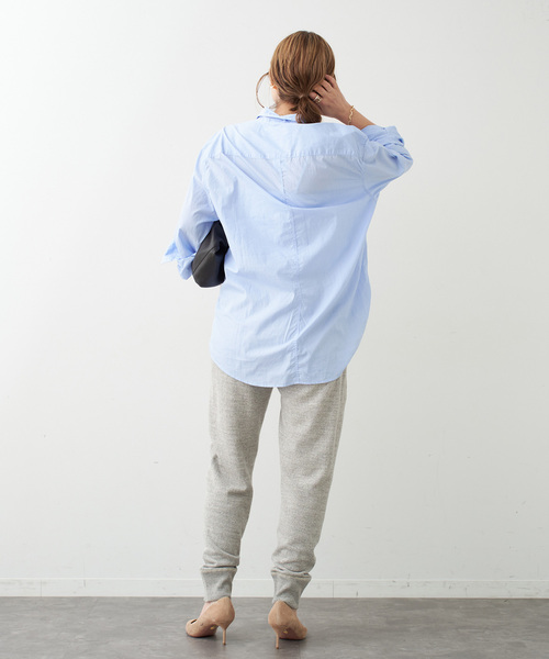 Frank&Eileen(フランクアンドアイリーン)の「【FRANK&EILEEN/フランクアンドアイリーン】FINBAR SHIRT(シャツ/ブラウス・レディース・スカイブルー/ブルー・FREE)」の11枚目の写真