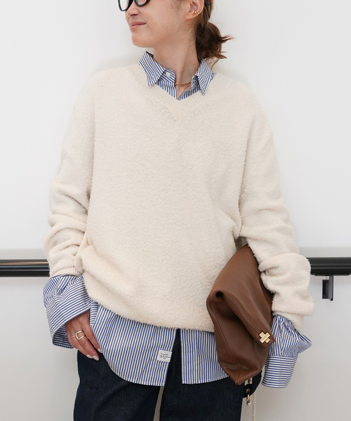 Frank&Eileen(フランクアンドアイリーン)の「【FRANK&EILEEN/フランクアンドアイリーン】FINBAR SHIRT(シャツ/ブラウス・レディース・スカイブルー/ブルー・FREE)」の15枚目の写真