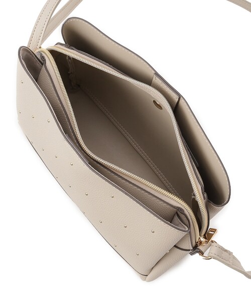 grove（グローブ）の「ドットスタッズ3層ショルダー（ショルダーバッグ・レディース・ライトグレー/ブラック/グリーン系/ピンク系・00）」の22枚目の写真