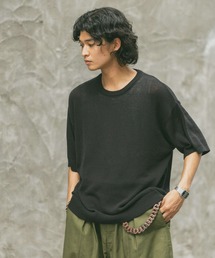 RAGEBLUE | サマーニットクルーネックTシャツ(ニット/セーター)