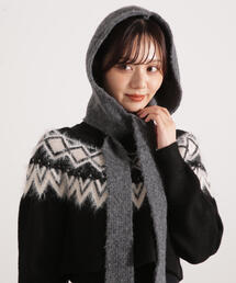 EDIT COLOGNE（エディットコロン）の「ニットフード（ニットキャップ/ビーニー）」