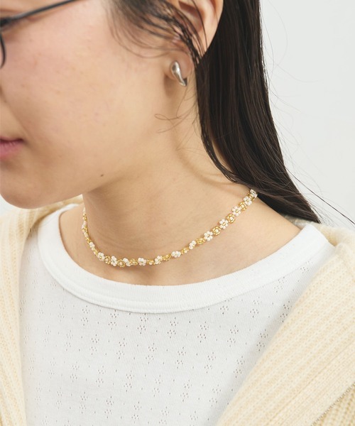 fig London(フィグロンドン)の「_tiny garden necklace(ネックレス・レディース・シルバー/ゴールド・FREE)」の2枚目の写真