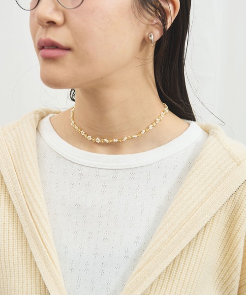 fig London(フィグロンドン)の「_tiny garden necklace(ネックレス・レディース・シルバー/ゴールド・FREE)」の4枚目の写真