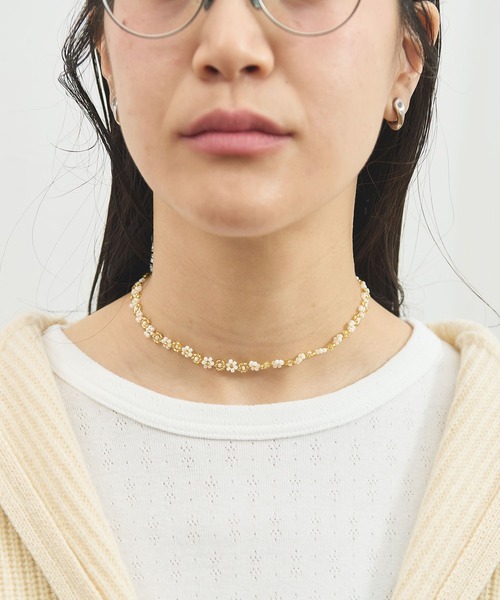fig London(フィグロンドン)の「_tiny garden necklace(ネックレス・レディース・シルバー/ゴールド・FREE)」の5枚目の写真