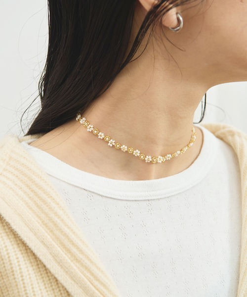 fig London(フィグロンドン)の「_tiny garden necklace(ネックレス・レディース・シルバー/ゴールド・FREE)」の9枚目の写真