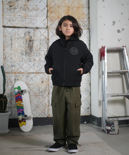 DC/ディーシー アウター キッズ リバーシブル ジャケット ボア