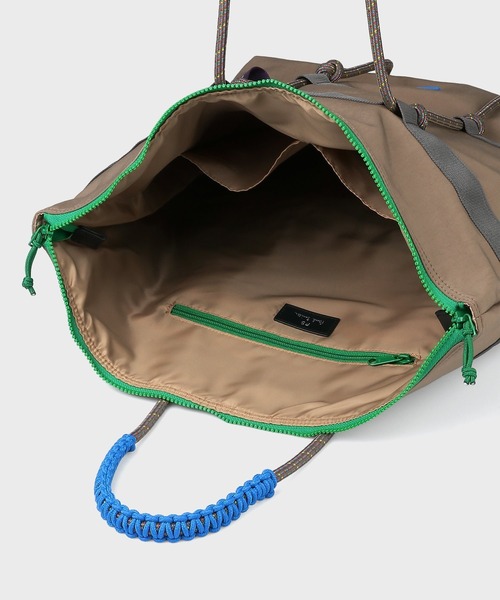 Paul Smith（ポールスミス）の「PSカラーコード トートバッグ【553435 B132T】（トートバッグ・メンズ・ベージュ/ダークグリーン/ブラック・FREE）」の11枚目の写真