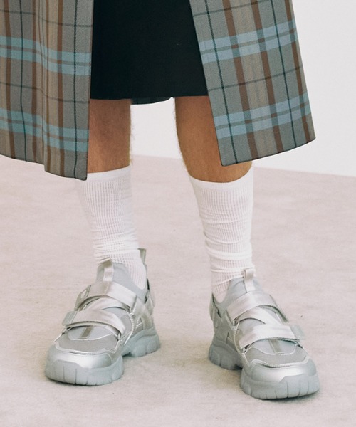 SHAKA（シャカ）の「SHAKA スニーカー オッター トレイル ラン OTTER TRAIL RUN AT（スニーカー・レディース・シルバー系その他/ベージュ系その他/ブラック・23/24/25）」の3枚目の写真