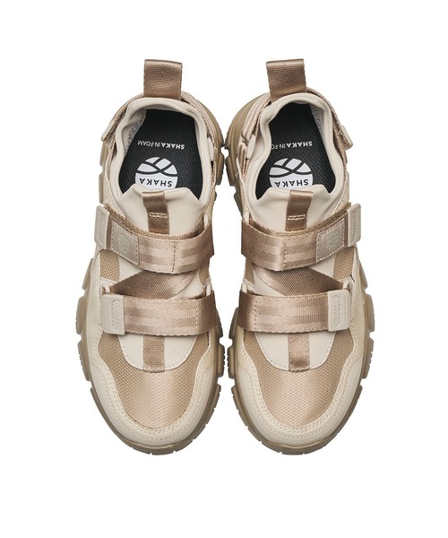 SHAKA（シャカ）の「SHAKA スニーカー オッター トレイル ラン OTTER TRAIL RUN AT（スニーカー・レディース・シルバー系その他/ベージュ系その他/ブラック・23/24/25）」の11枚目の写真