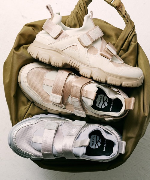 SHAKA（シャカ）の「SHAKA スニーカー オッター トレイル ラン OTTER TRAIL RUN AT（スニーカー・レディース・シルバー系その他/ベージュ系その他/ブラック・23/24/25）」の20枚目の写真