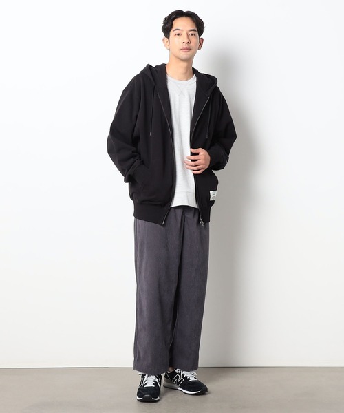 BROOKLYN OVERALL（ブルックリンオーバーオール）の「BROOKLYN OVERALL＜ブルックリンオーバーオール＞ポリコールワイドパンツ（その他パンツ・メンズ・ベージュ/ダークブラウン/チャコールグレー/ブラック・LARGE/MEDIUM）」の15枚目の写真