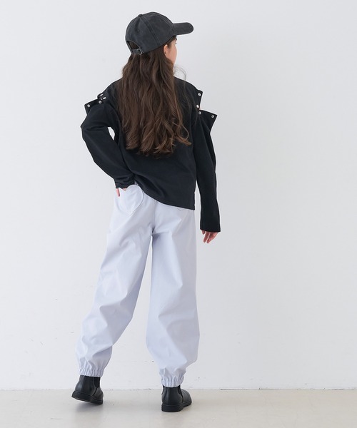 coca(coca)(コカ)の「キッズ ハートポケットジョガーパンツ(その他パンツ・キッズ・ラベンダー/アイボリー・140/130/150/120)」の13枚目の写真