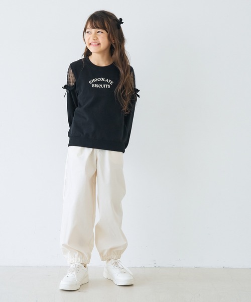 coca(coca)(コカ)の「キッズ ハートポケットジョガーパンツ(その他パンツ・キッズ・ラベンダー/アイボリー・140/130/150/120)」の6枚目の写真