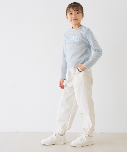 coca(coca)(コカ)の「キッズ ハートポケットジョガーパンツ(その他パンツ・キッズ・ラベンダー/アイボリー・140/130/150/120)」の7枚目の写真