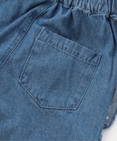BREEZE(ブリーズ)の「【ジュニア対応】フリルデニムパンツ(デニムパンツ・キッズ・ネイビー/ブルー・80/90/100/110/120/130/140)」の15枚目の写真