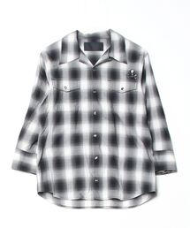 ROEN（ロエン）の「チェック柄7分袖シャツ（シャツ/ブラウス）」
