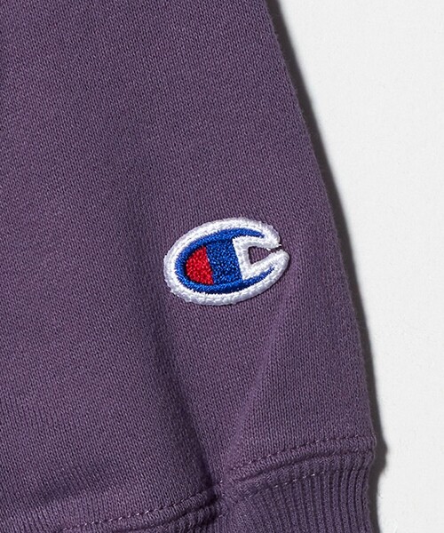 Champion(チャンピオン)の「<Champion>クルーネックスウェットシャツ / トレーナー / キッズ 110cm-130cm(スウェット・キッズ・パープル/ネイビー/ダークグリーン・130cm/120cm/110cm)」の14枚目の写真