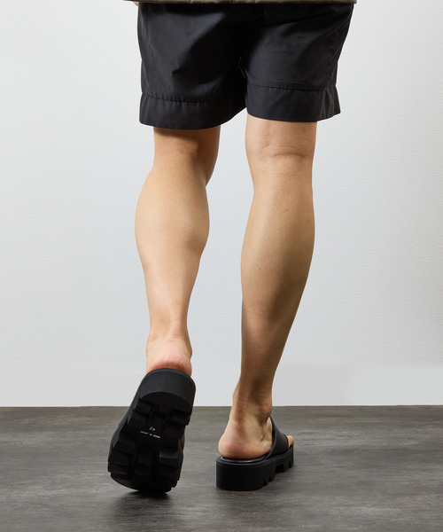 PADRONE(パドローネ)の「PADRONE パドローネ / CS TONG SANDALS レザートングサンダル 牛革 日本製 / PU2308-3211(サンダル・メンズ・ブラック・41/40/42)」の18枚目の写真