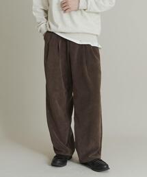 SENSE OF PLACE by URBAN RESEARCH | ウォッシュドコーデュロイワイドパンツ(その他パンツ)