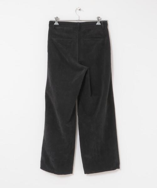 SENSE OF PLACE by URBAN RESEARCH（センスオブプレイスバイアーバンリサーチ）の「ウォッシュドコーデュロイワイドパンツ（その他パンツ・メンズ・ライトベージュ/ブラック/グリーン/ブラウン・LARGE/MEDIUM）」の17枚目の写真