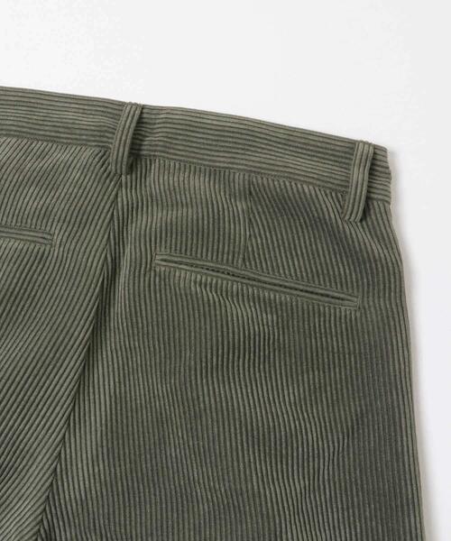 SENSE OF PLACE by URBAN RESEARCH（センスオブプレイスバイアーバンリサーチ）の「ウォッシュドコーデュロイワイドパンツ（その他パンツ・メンズ・ライトベージュ/ブラック/グリーン/ブラウン・LARGE/MEDIUM）」の7枚目の写真