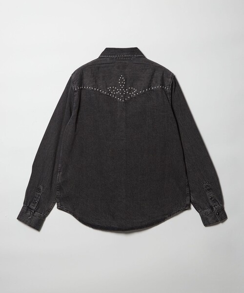 【ヤス様】Louis Vuitton ウエスタン デニムシャツ スタッズ装飾 L 国内EXCLUSIVE】＜Levi's＞スタッズ デニムウエスタンシャツ（シャツ