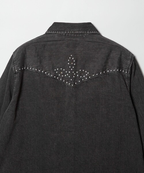 国内EXCLUSIVE】＜Levi's＞スタッズ デニムウエスタンシャツ（シャツ