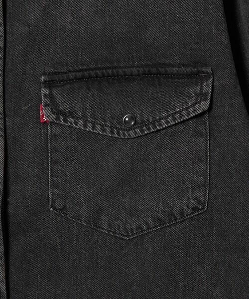 Levi's(リーバイス)の「【国内EXCLUSIVE】<Levi's>スタッズ デニムウエスタンシャツ(シャツ/ブラウス・レディース・ブラック・L)」の18枚目の写真