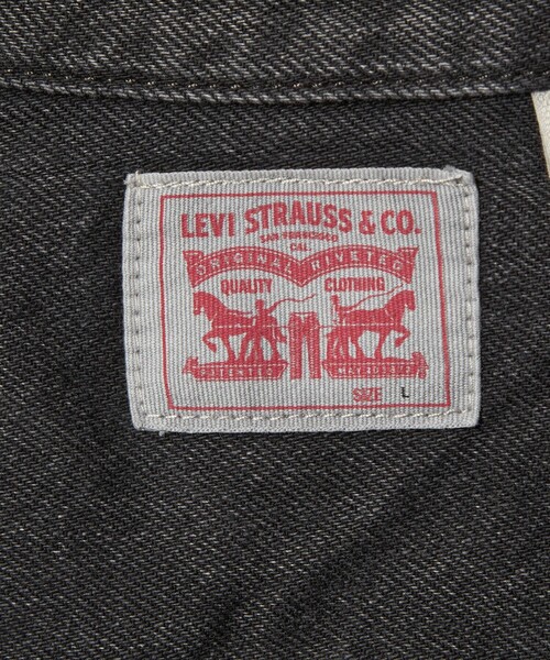 Levi's(リーバイス)の「【国内EXCLUSIVE】<Levi's>スタッズ デニムウエスタンシャツ(シャツ/ブラウス・レディース・ブラック・L)」の22枚目の写真