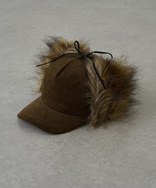 RAY CASSIN(レイカズン)の「イヤーマフキャップ(キャップ・レディース・ブラック/ブラウン・FREE)」の14枚目の写真