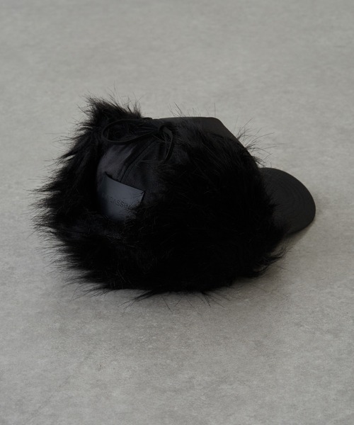 RAY CASSIN(レイカズン)の「イヤーマフキャップ(キャップ・レディース・ブラック/ブラウン・FREE)」の7枚目の写真
