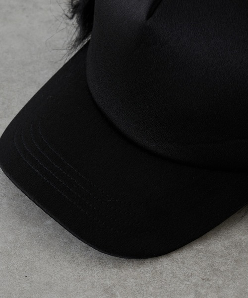 RAY CASSIN(レイカズン)の「イヤーマフキャップ(キャップ・レディース・ブラック/ブラウン・FREE)」の5枚目の写真