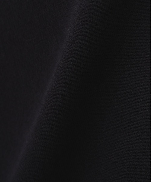 MHL.(エムエイチエル)の「LIGHT LOOPBACK COTTON(スウェット・レディース・ブラック/グレー・2)」の4枚目の写真