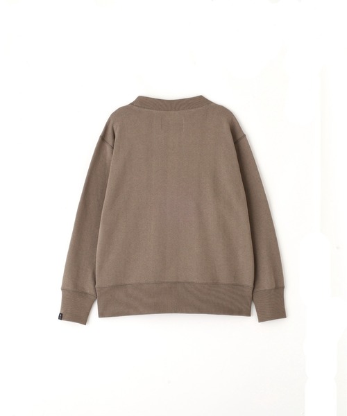 MHL.(エムエイチエル)の「LIGHT LOOPBACK COTTON(スウェット・レディース・ブラック/グレー・2)」の3枚目の写真