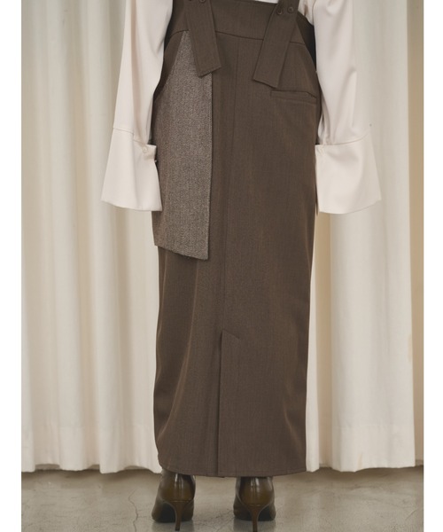 AIC.（エーアイシー）の「アシンメトリーラップワンピース（ワンピース・レディース・グレー/ブラック/ブラウン・FREE）」の19枚目の写真