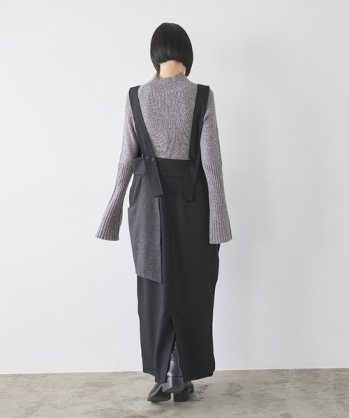 アシンメトリーラップワンピース（ワンピース）｜AIC.（エーアイシー