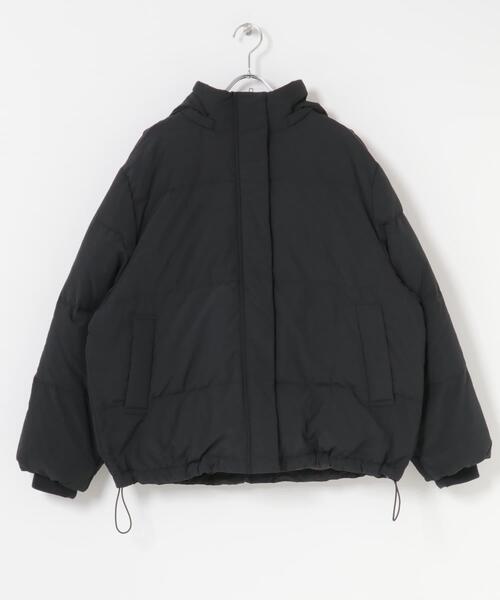 ITEMS URBANRESEARCH（アイテムズ アーバンリサーチ）の「『撥水』フードダウンジャケット（ダウンジャケット/コート・レディース・ブラック/カーキ/ホワイト系その他・SMALL/MEDIUM）」の8枚目の写真