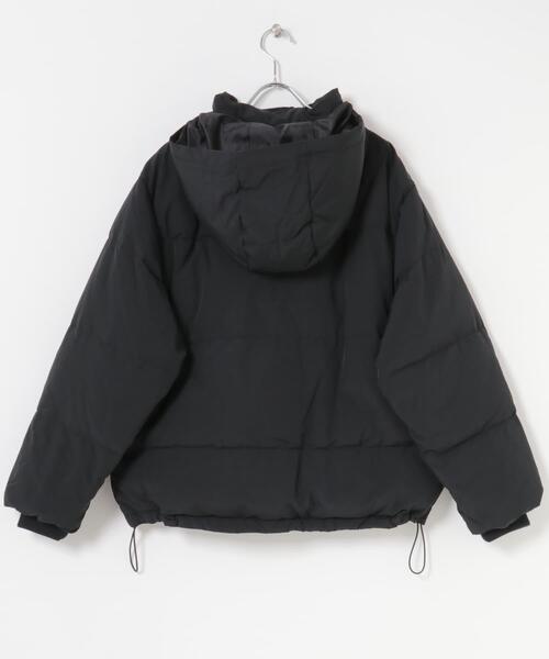 ITEMS URBANRESEARCH（アイテムズ アーバンリサーチ）の「『撥水』フードダウンジャケット（ダウンジャケット/コート・レディース・ブラック/カーキ/ホワイト系その他・SMALL/MEDIUM）」の12枚目の写真