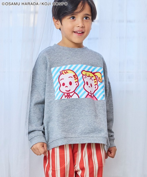 セール】【OSAMU GOODS】別注プリントトレーナー（スウェット）｜OSAMU