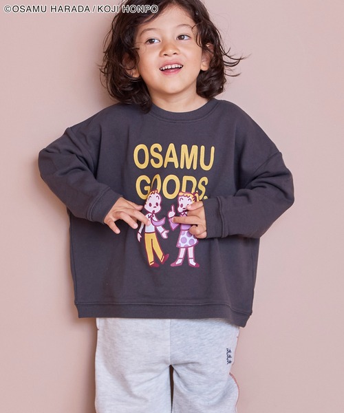 セール】【OSAMU GOODS】別注プリントトレーナー（スウェット）｜OSAMU