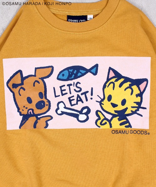 セール】【OSAMU GOODS】別注プリントトレーナー（スウェット）｜OSAMU