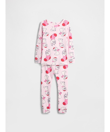 GAP(ギャップ)のGap × ディズニー オーガニック ブラッシュドコットン おしゃれキャットパジャマセット (幼児・ベビー)(ルームウェア/パジャマ)